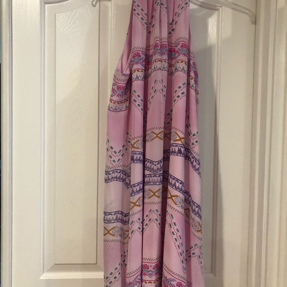 Cece Pink Halter Dress size 8 - Picture 3 of 8